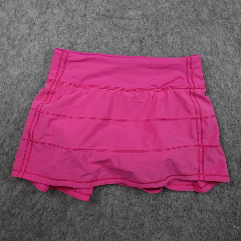 Lululemon‎ Skirt Womens 2 Pink Pace Rival Skort Regular 13" 4 Way Stretch Tennis